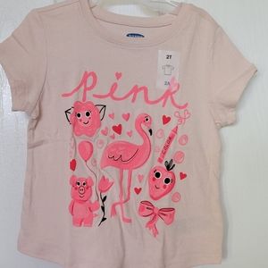 Old Navy girls tee